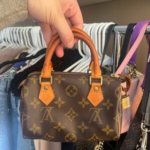 Louis Vuitton mini micro speedy bag vintage 2004 Y2k